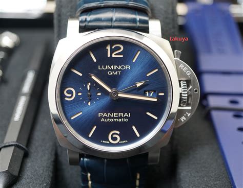 panerai blue box watch|No Reserve .